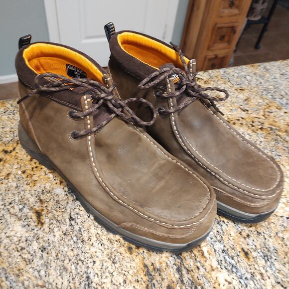 Ariat Brown Composite Toe Work Boots Size 11EE SKU 10024954 - Picture 3 of 12